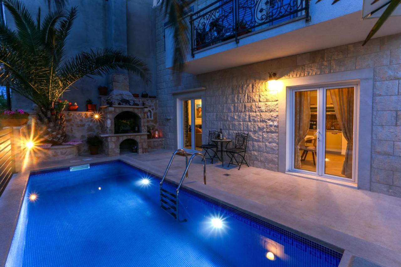 Villa Capitis In The Center- Luxury Apartment With Swimming Pool Hvar Town Buitenkant foto